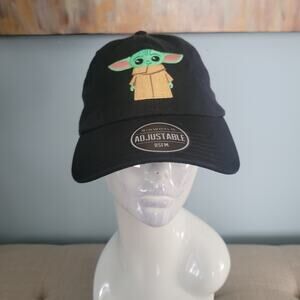 Bioworld Disney Star Wars Mandalorian The Child Grogu Strapback Cap NWT